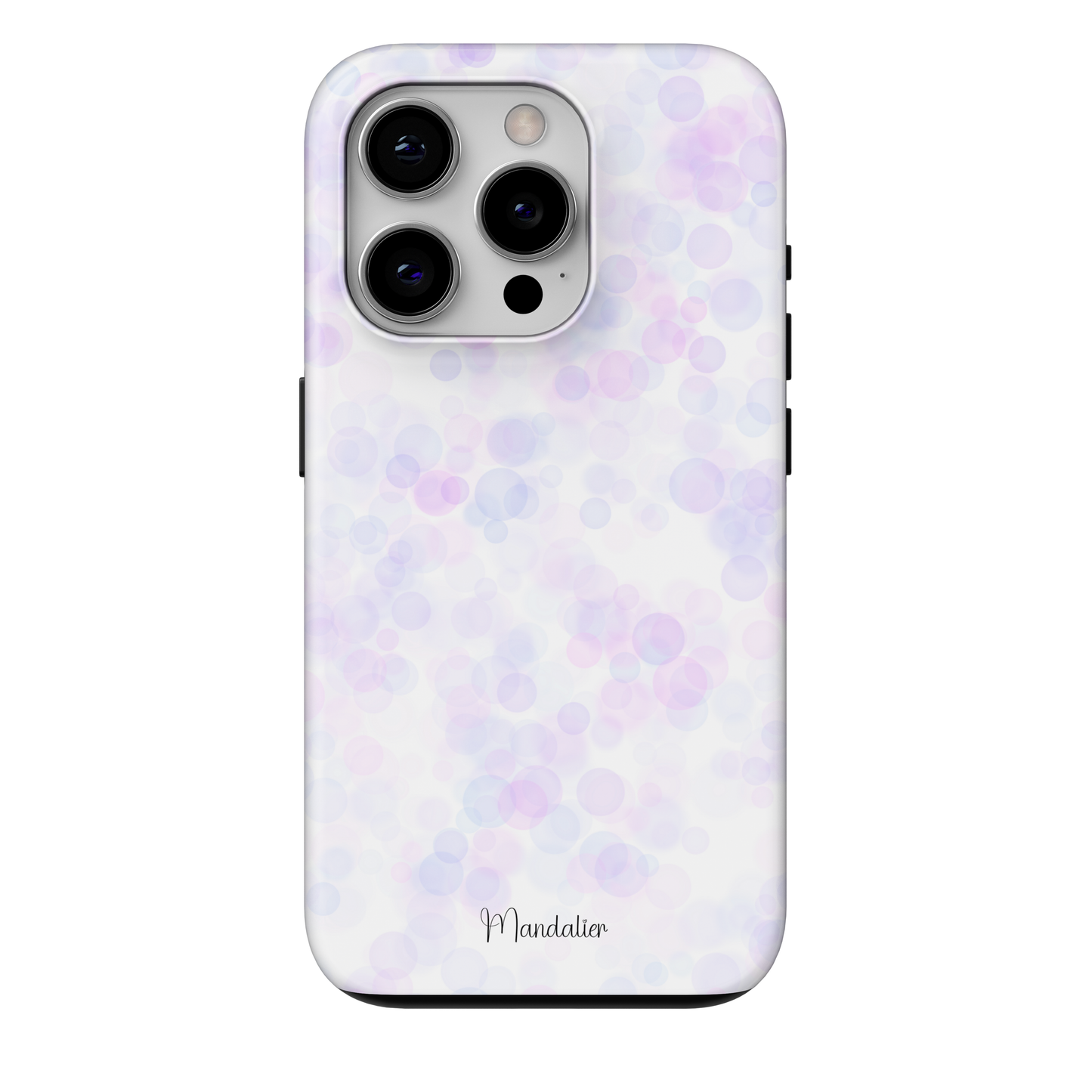 Tough Phone Case | Purple Bubbles Burst – Durable case with a vibrant bubble design for ultimate protection