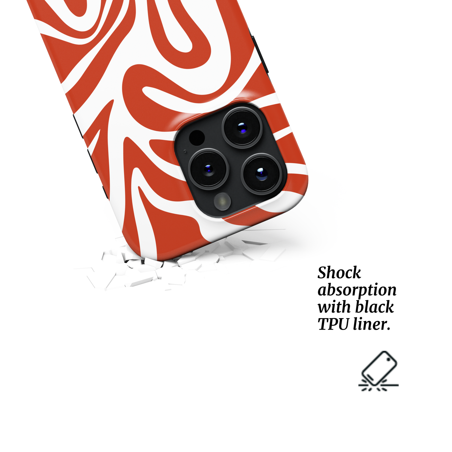 Tough Phone Case|Poppy Burst