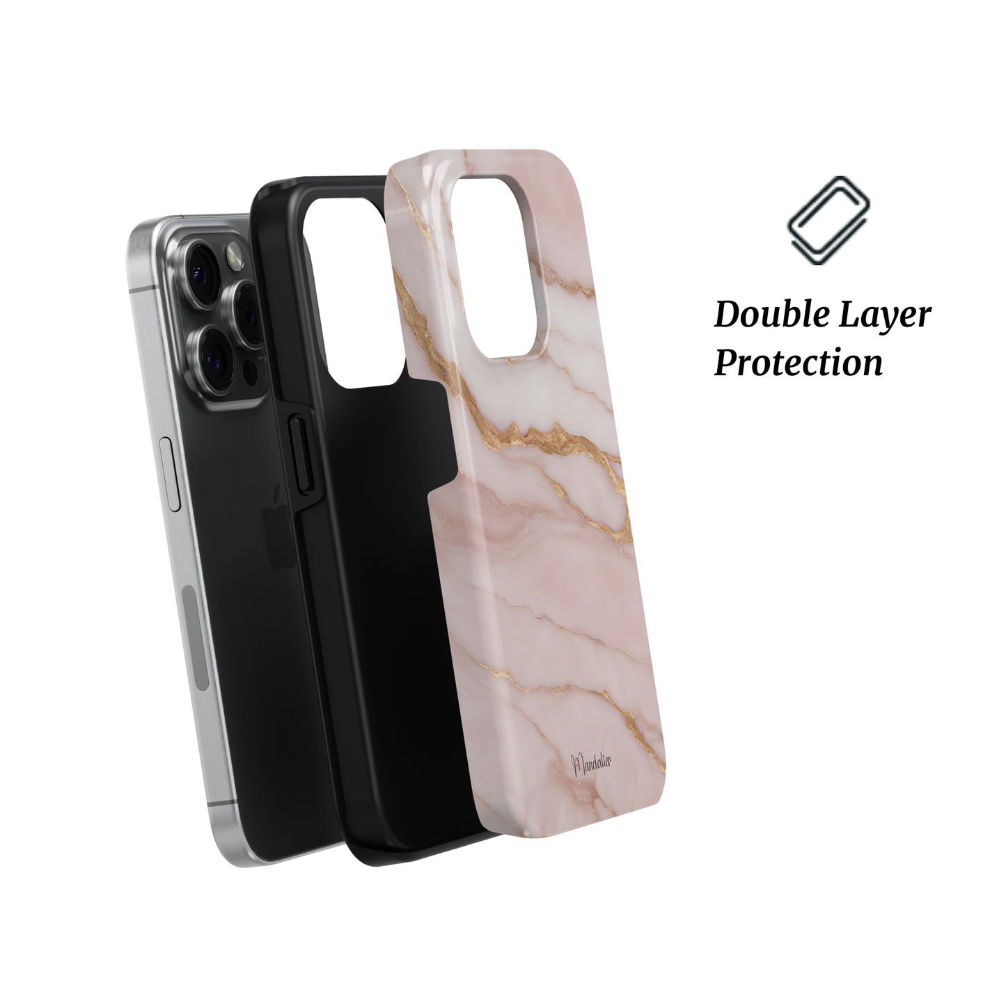 Tough Phone Case|Blush Quartz