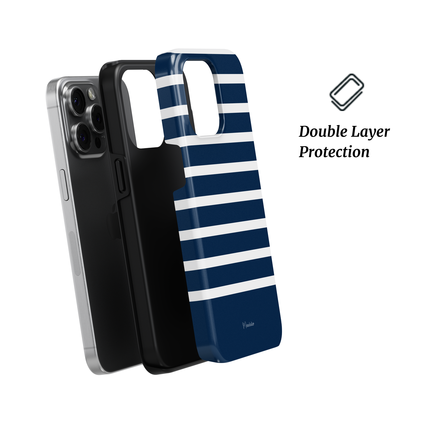 Tough Phone case| Nautical Lines