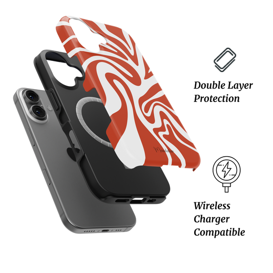 Poppy Burst MagSafe iPhone Case | Seasonal Flow Collection | Mandalier Malta