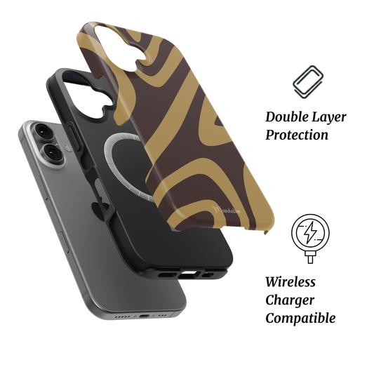 MagSafe Tough Phone Case|Mocha Mirage