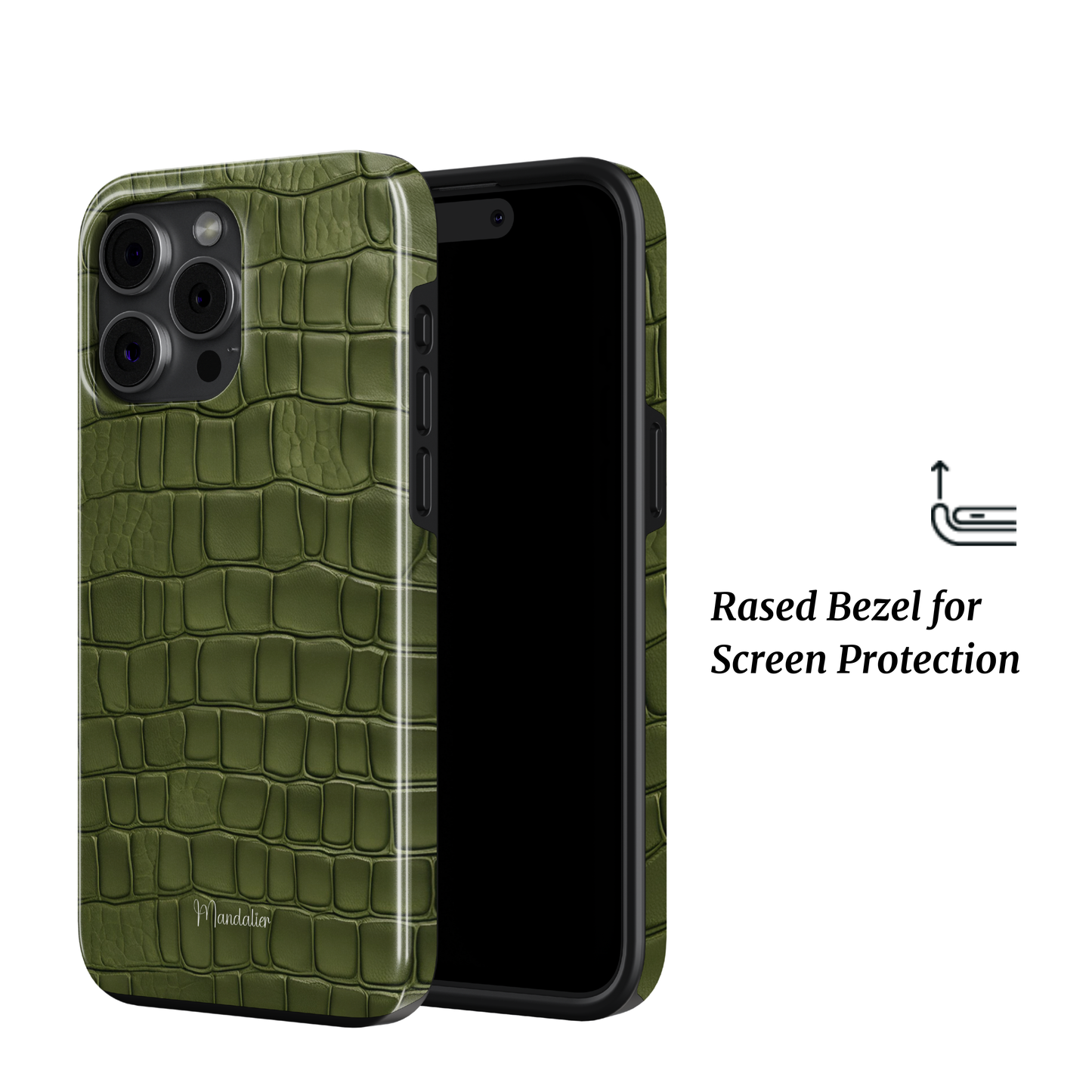 MagSafe Tough Phone Case|Croc Luxe