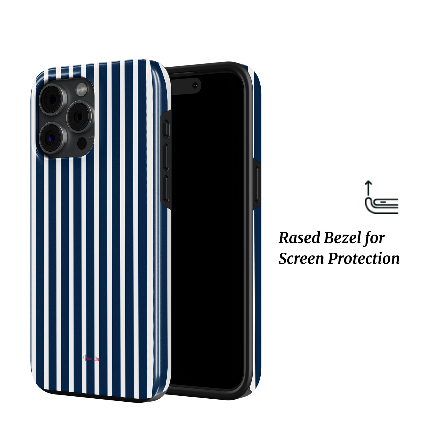 Tough Phone case| Nautical Stripes