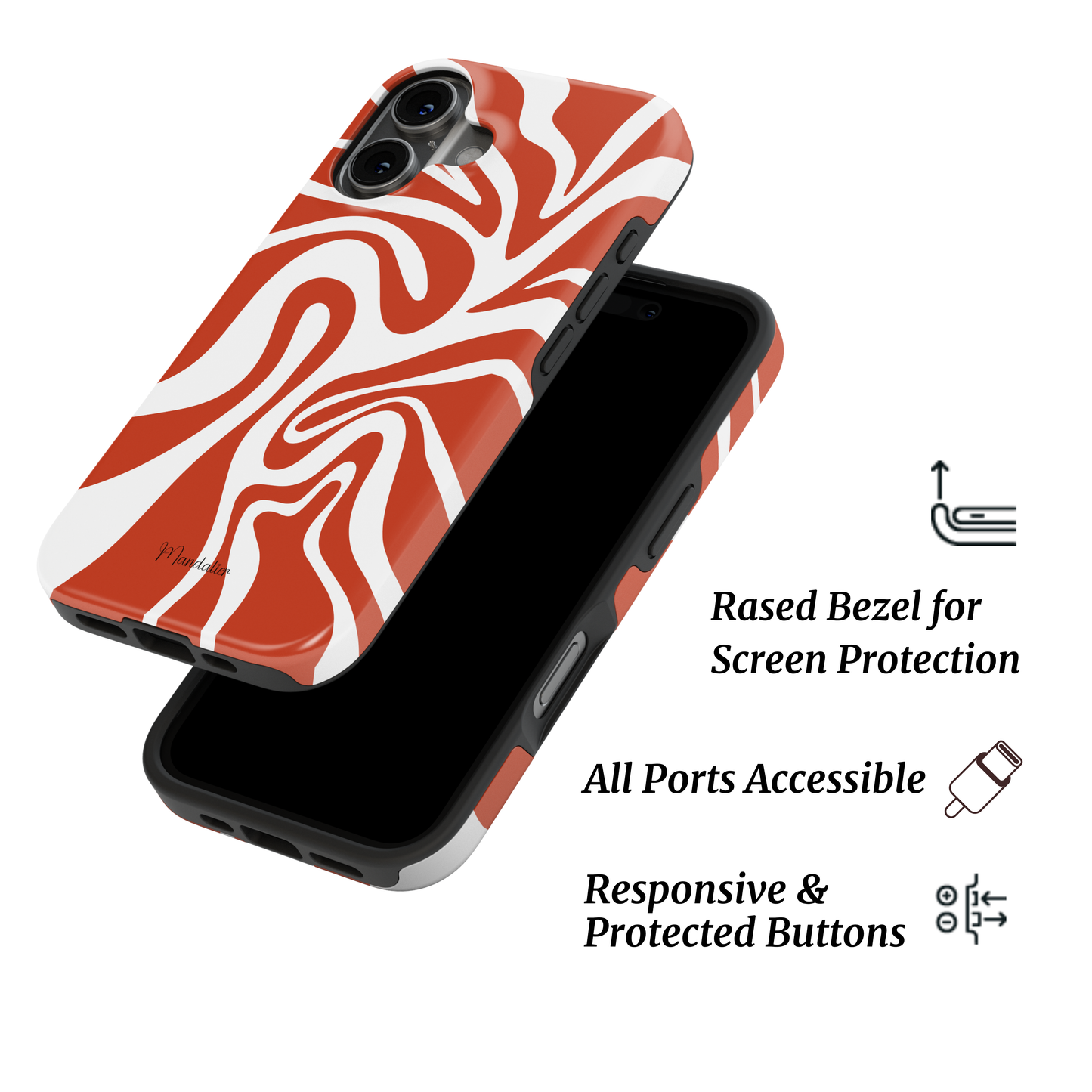 Tough Phone Case|Poppy Burst