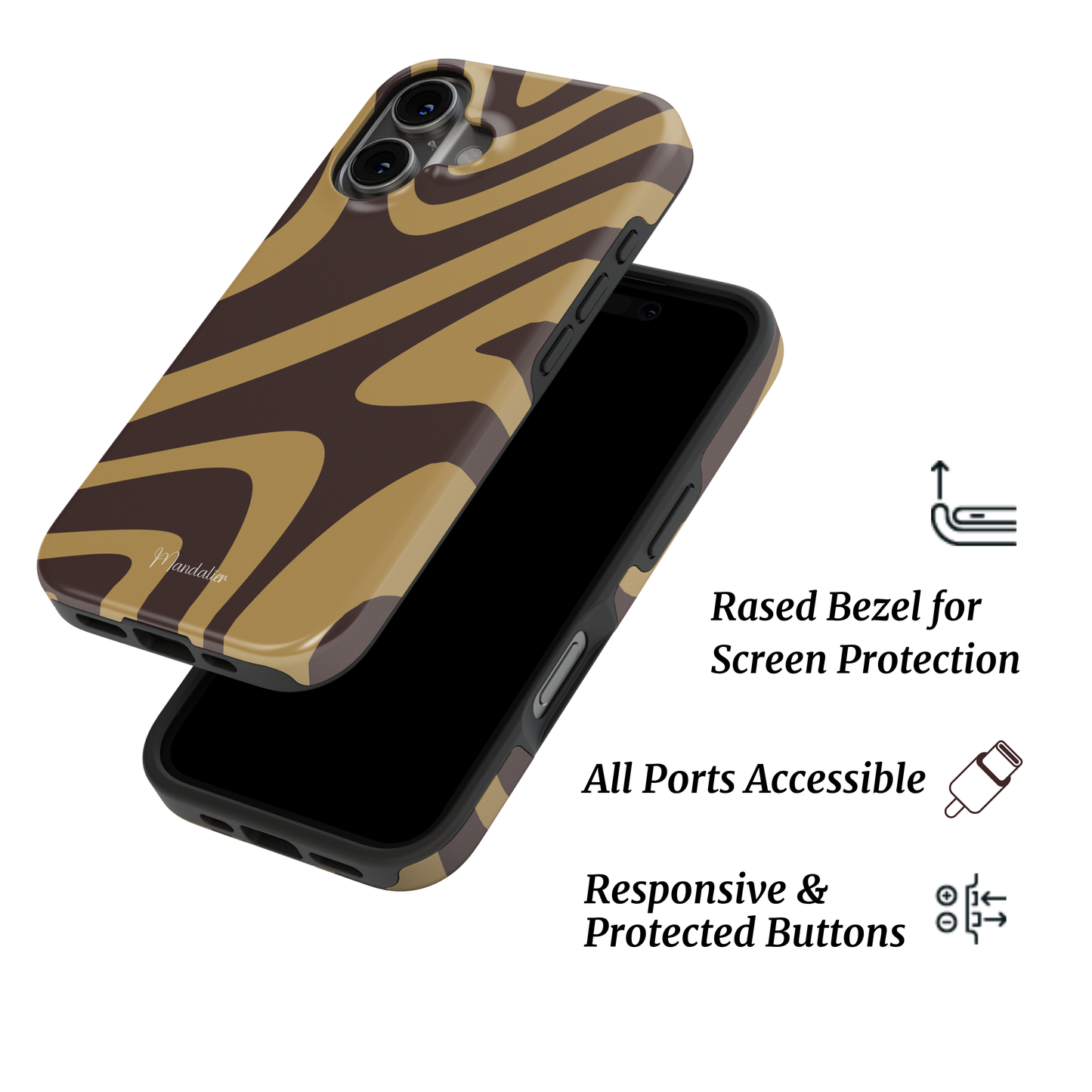 Tough Phone Case|Mocha Mirage