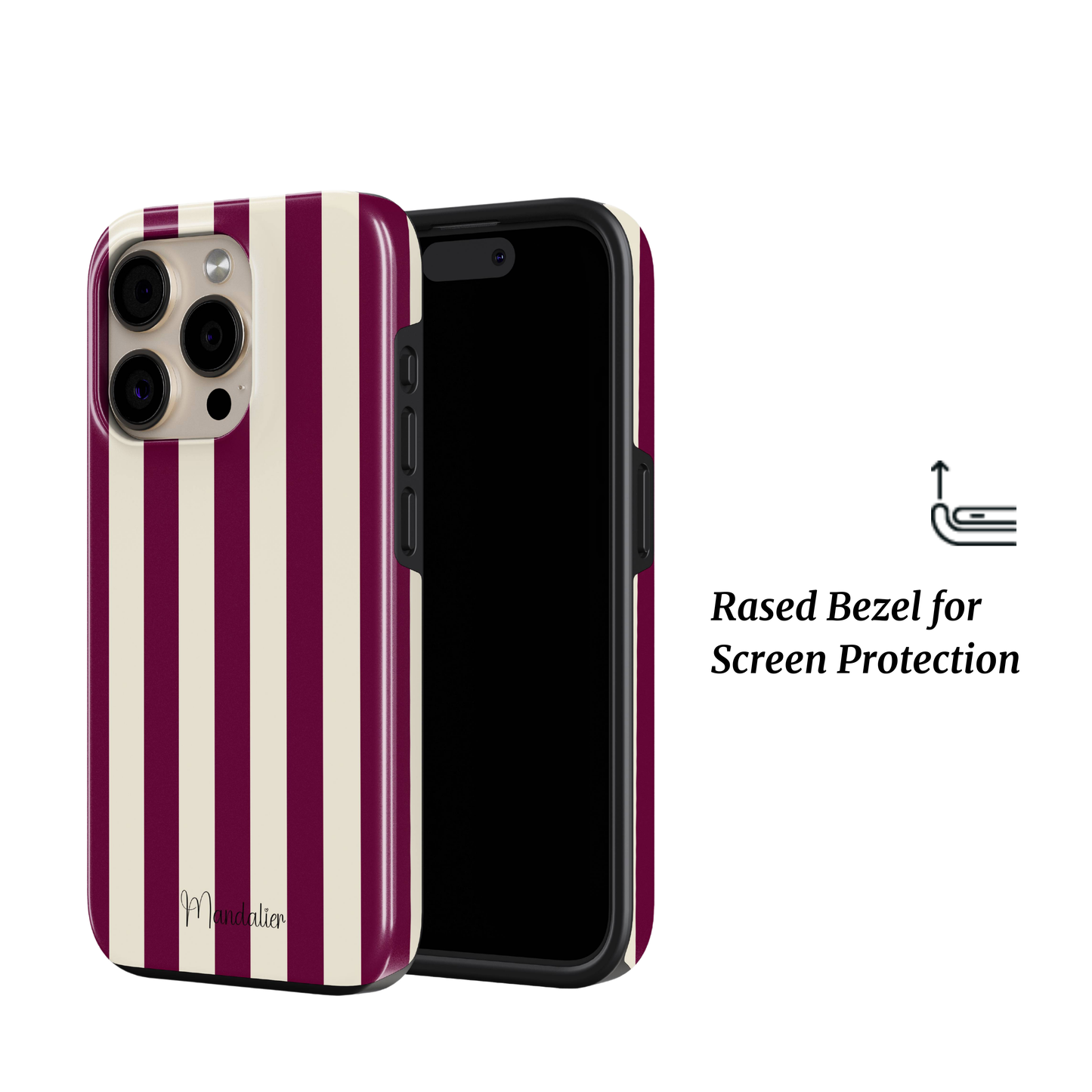 MagSafe Tough Phone Case|Vintage Stripes