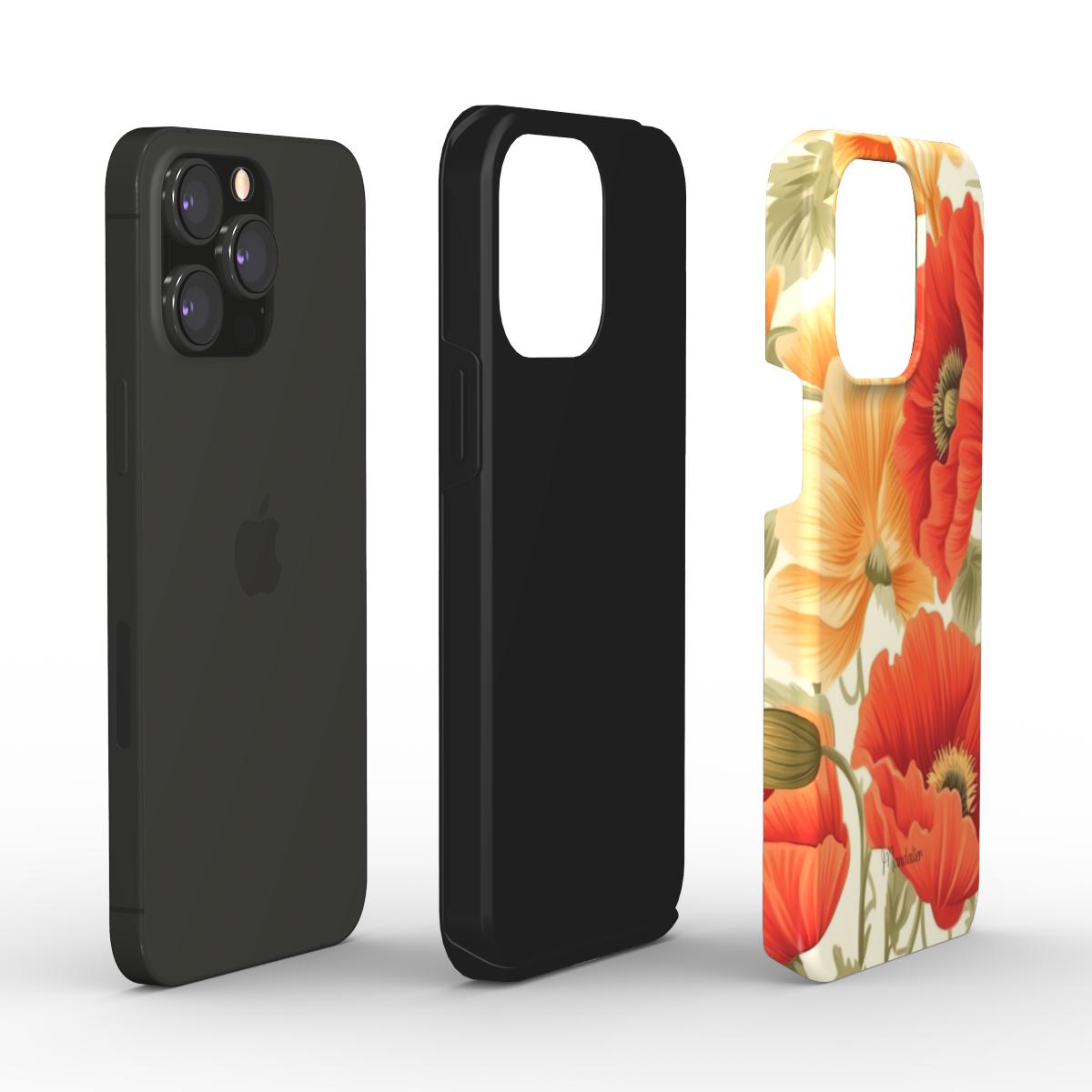 Tough Phone Case|Timeless Poppies