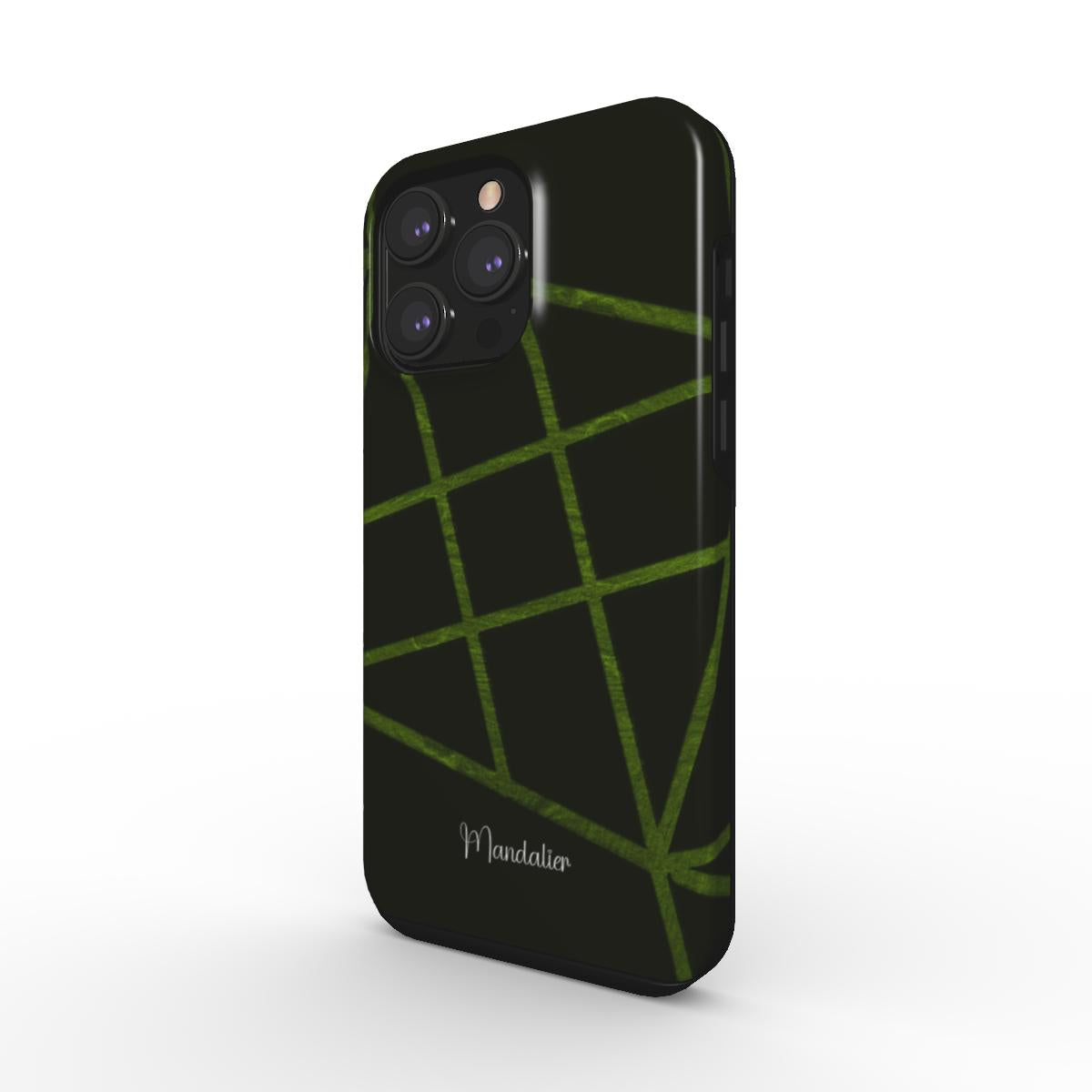 Tough Phone Case|Emeraldd Grid