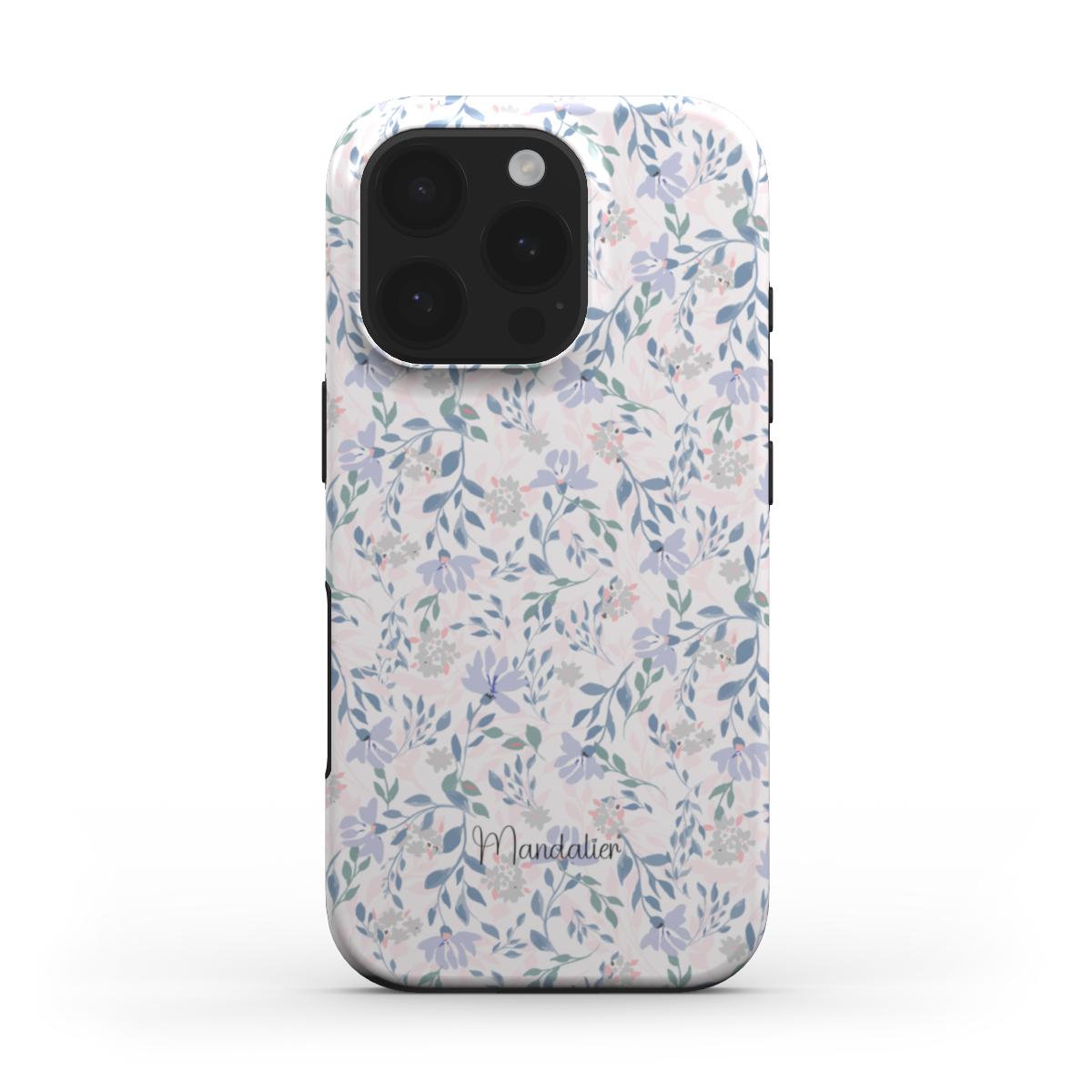 MagSafe Tough Phone Case in Delicate Flower with a subtle and elegant floral design.