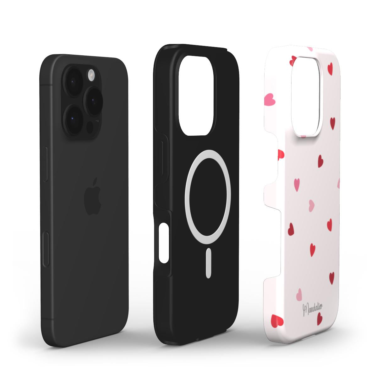 MagSafe Tough Phone Case|Sprinkled Hearts