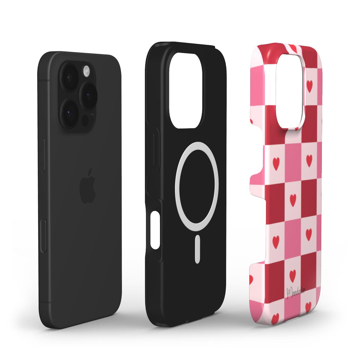 MagSafe Tough Phone Case|Sweetheart Squares