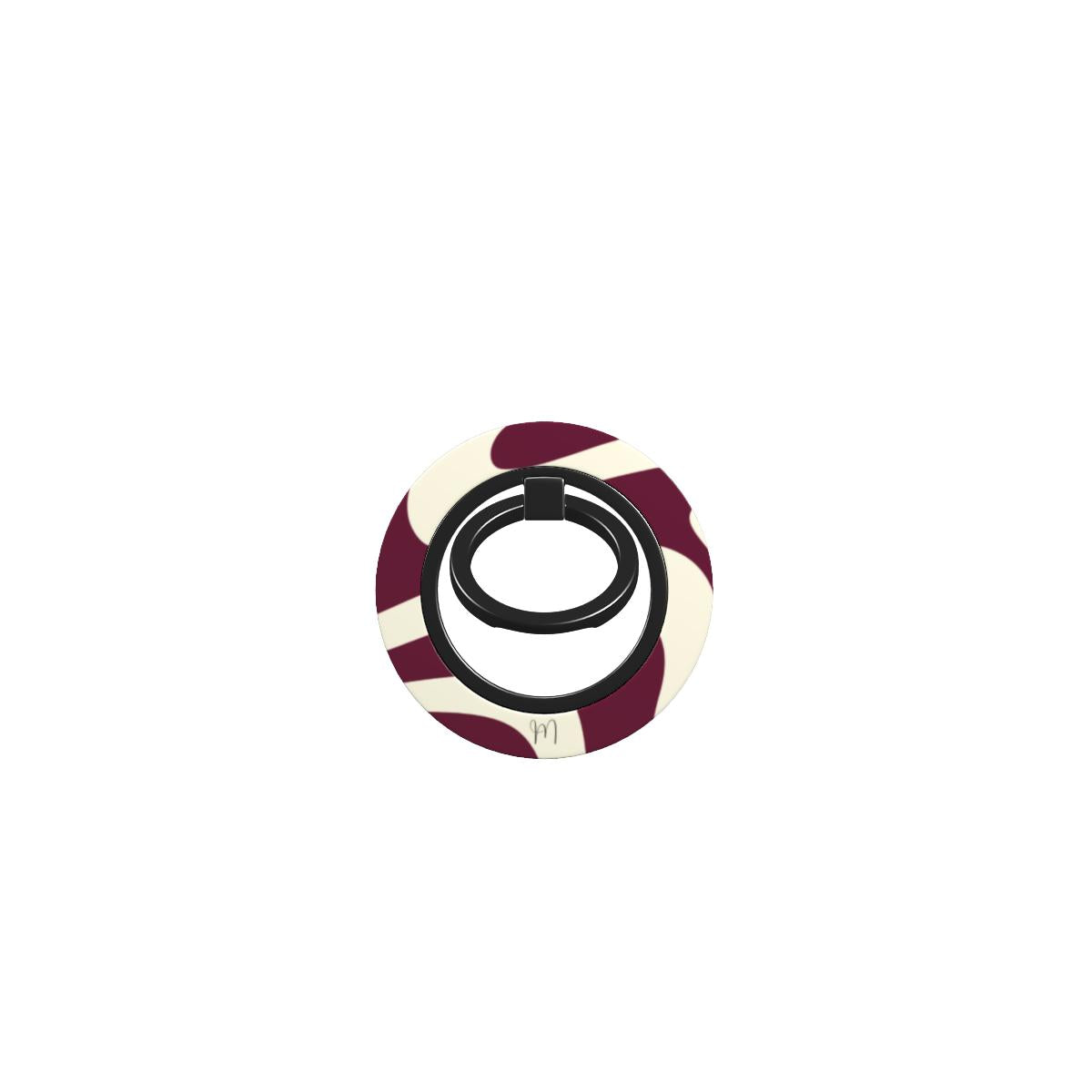Ring Holder | Wine Whirl – Elegant phone ring holder with a swirling wine-inspired design for a secure, comfortable grip and hands-free convenience.