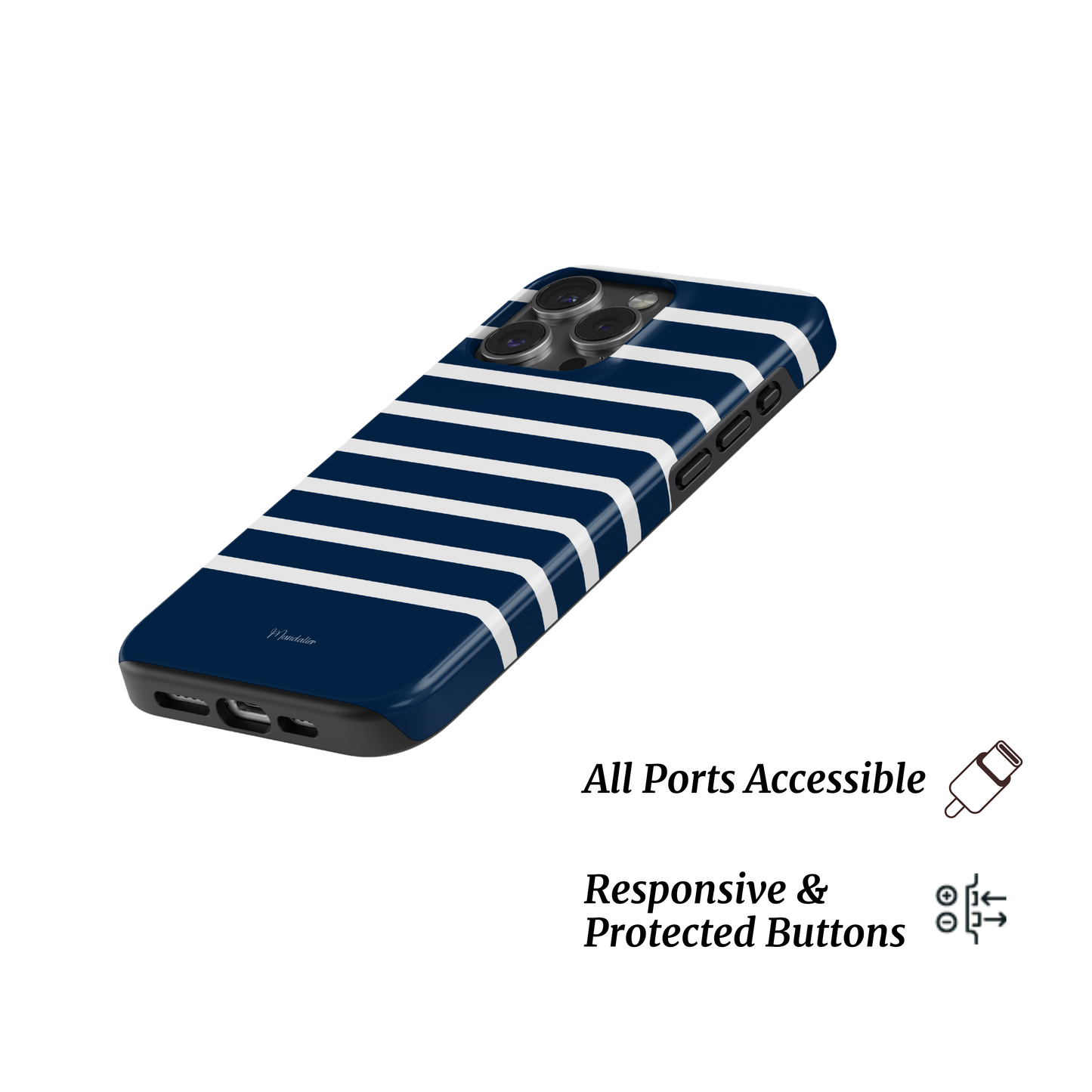 Tough Phone case| Nautical Lines