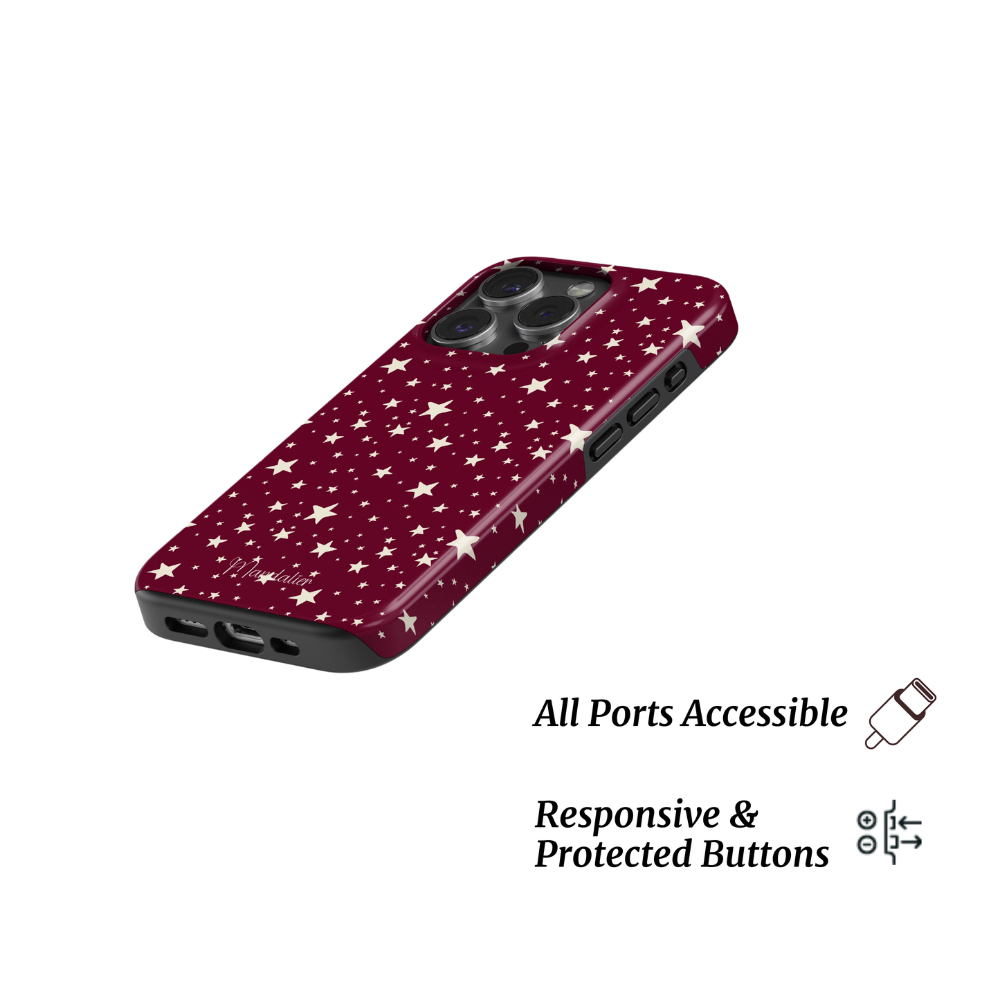MagSafe Tough Phone Case|Burgundy Sky
