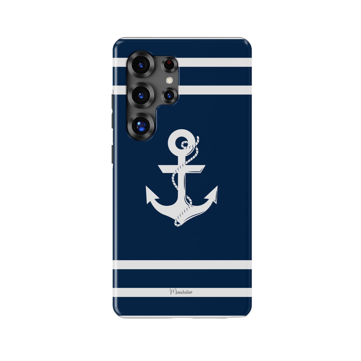 Tough Phone case|Nautical Anchor Lines