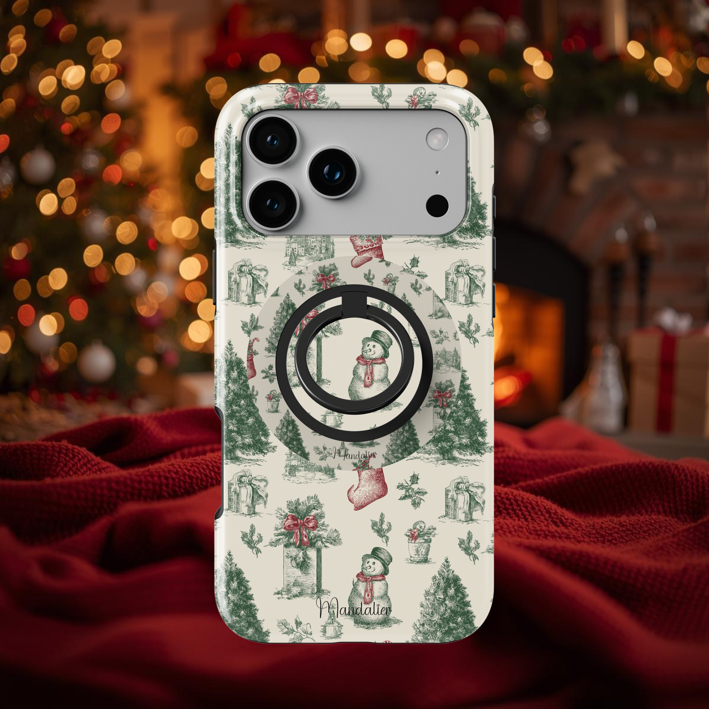 Ring Holder|Vintage Noel