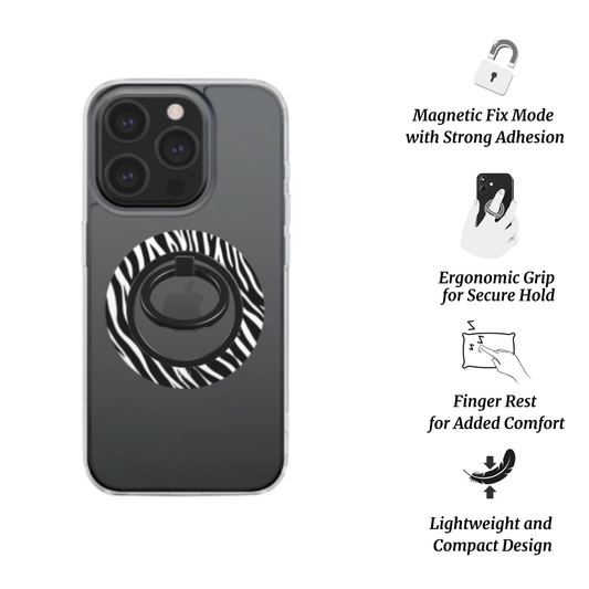 Ring Holder|Zebra Luxe