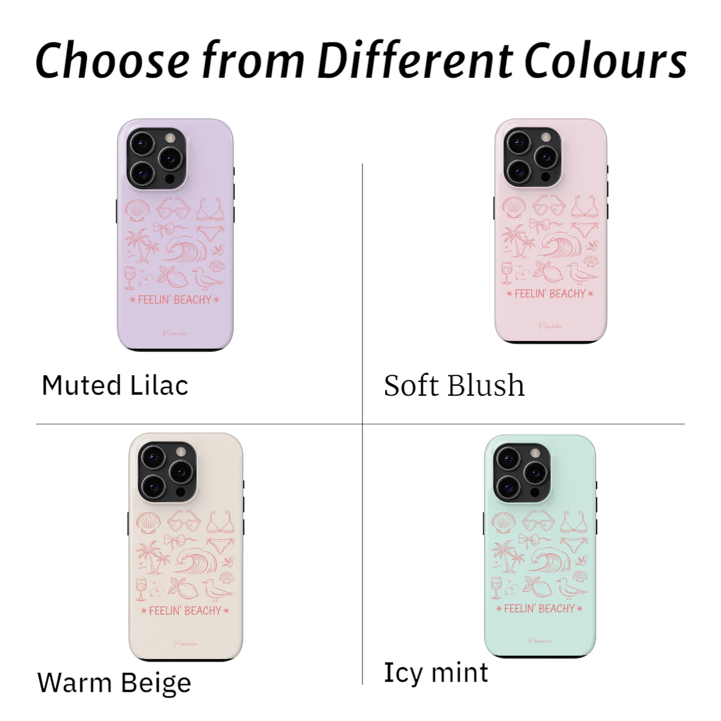 Tough Phone Case|Feelin' Beachy