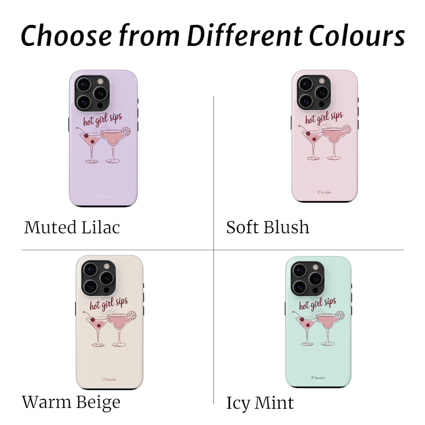 Tough Phone Case|Hot Girl Sips