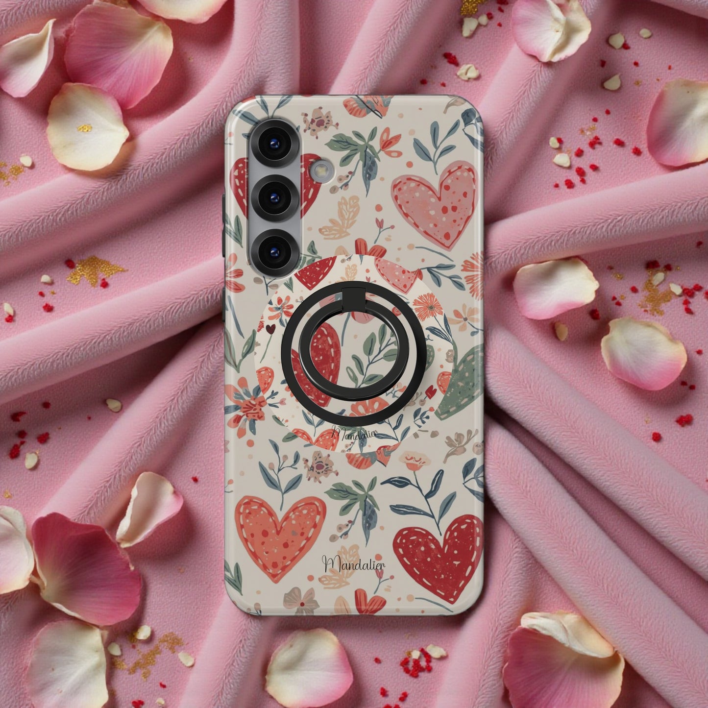 Ring Holder|Hearts in Bloom