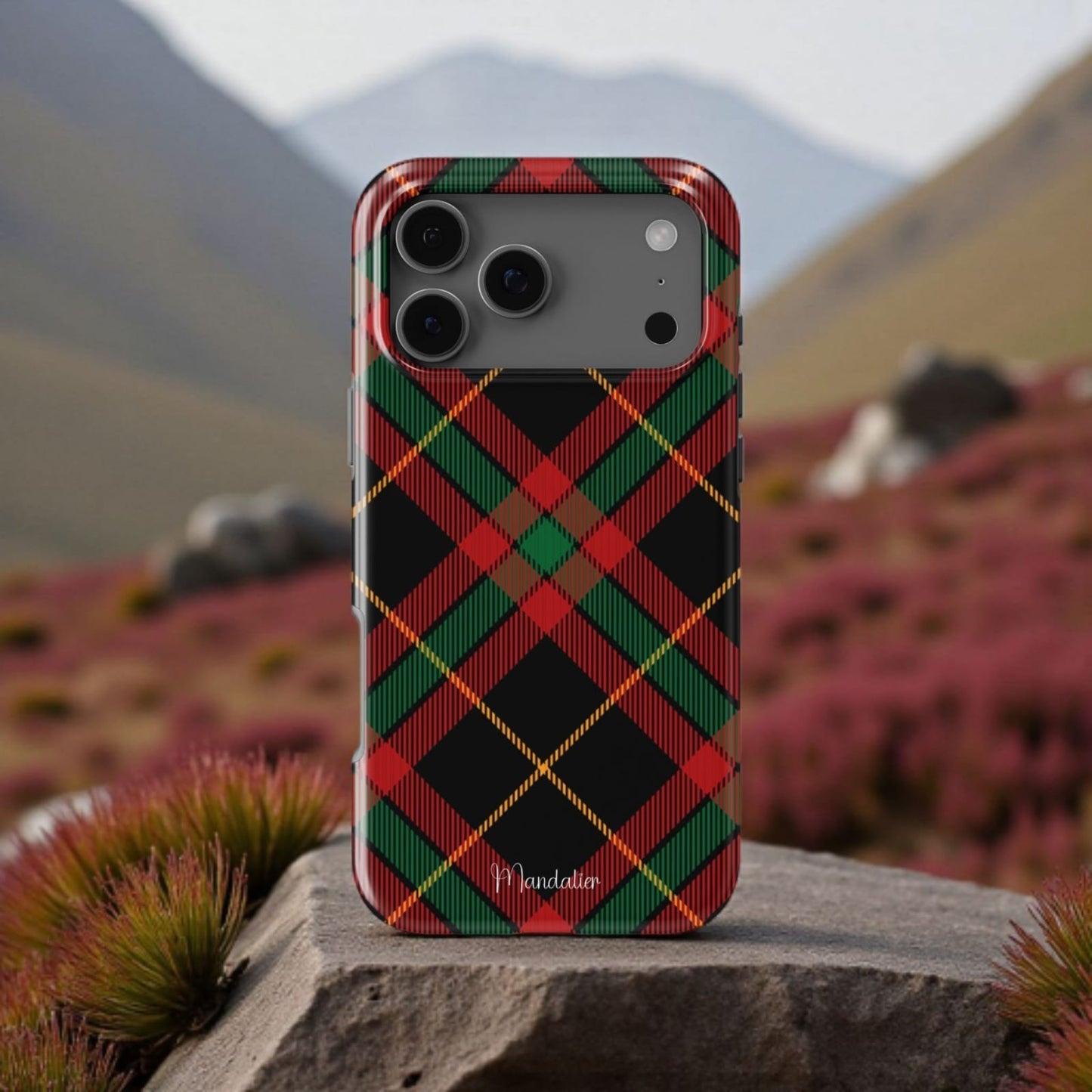 MagSafe Tough Phone Case|Highland Night Plaid