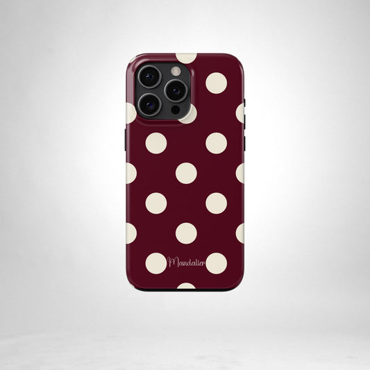 MagSafe Tough Phone Case|Maroon Chic