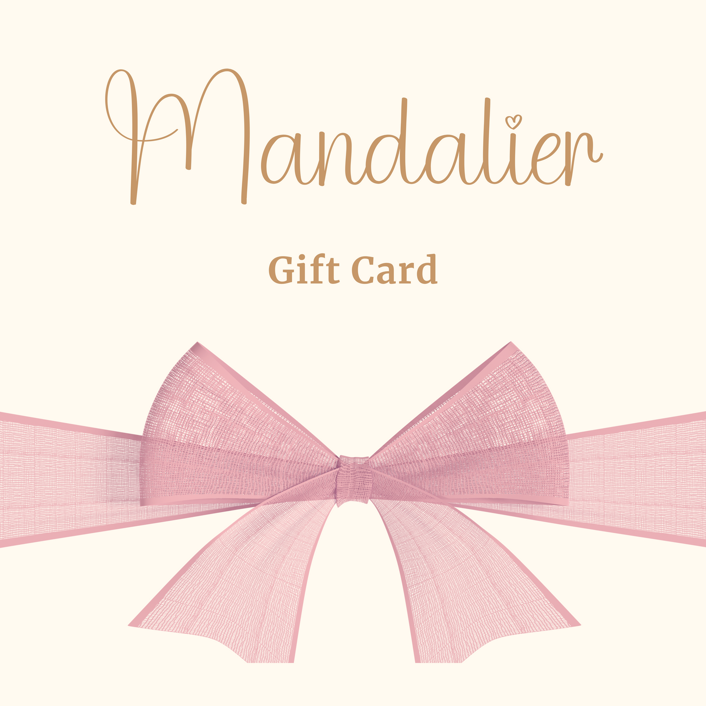 Mandalier digital gift card – perfect present for phone accessory lovers