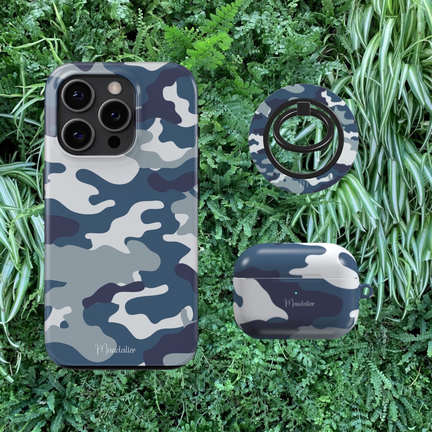 Ring Holder|Ocean Camo