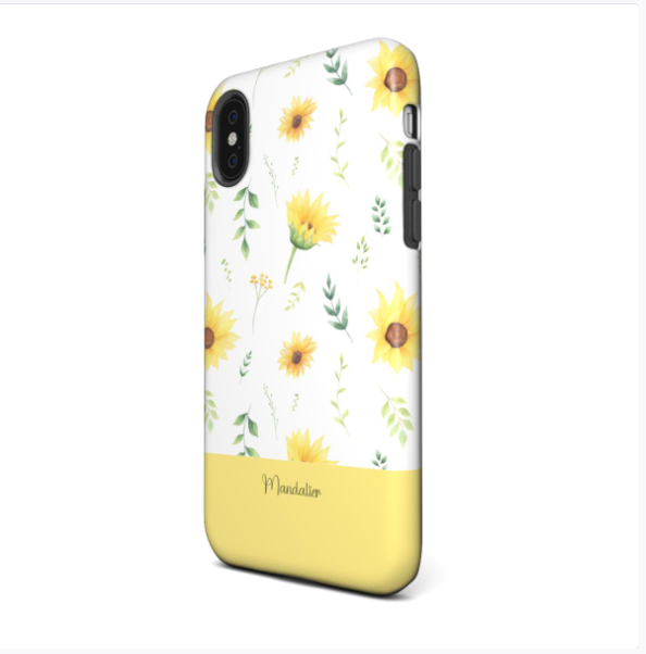 Tough Phone Case|Sunflower Bliss