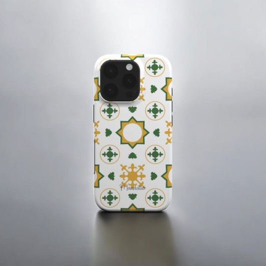Elegant Tough Phone Case with the Maduma Xemxija design, inspired by the beauty of Malta’s coastal landscapes.