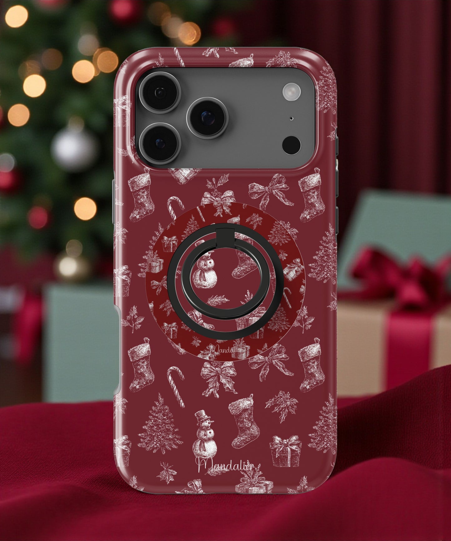 MagSafe Tough Phone Case|Yuletide Grace