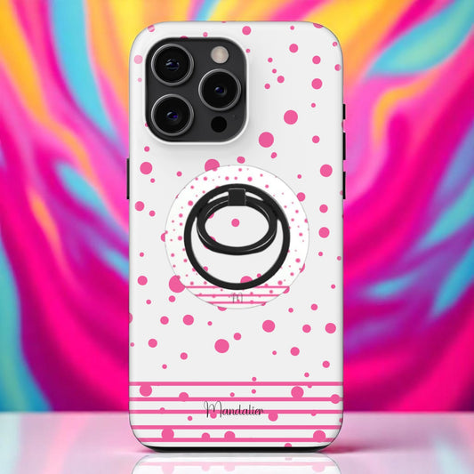 Ring Holder|Pink Sherbet Striped Sprink