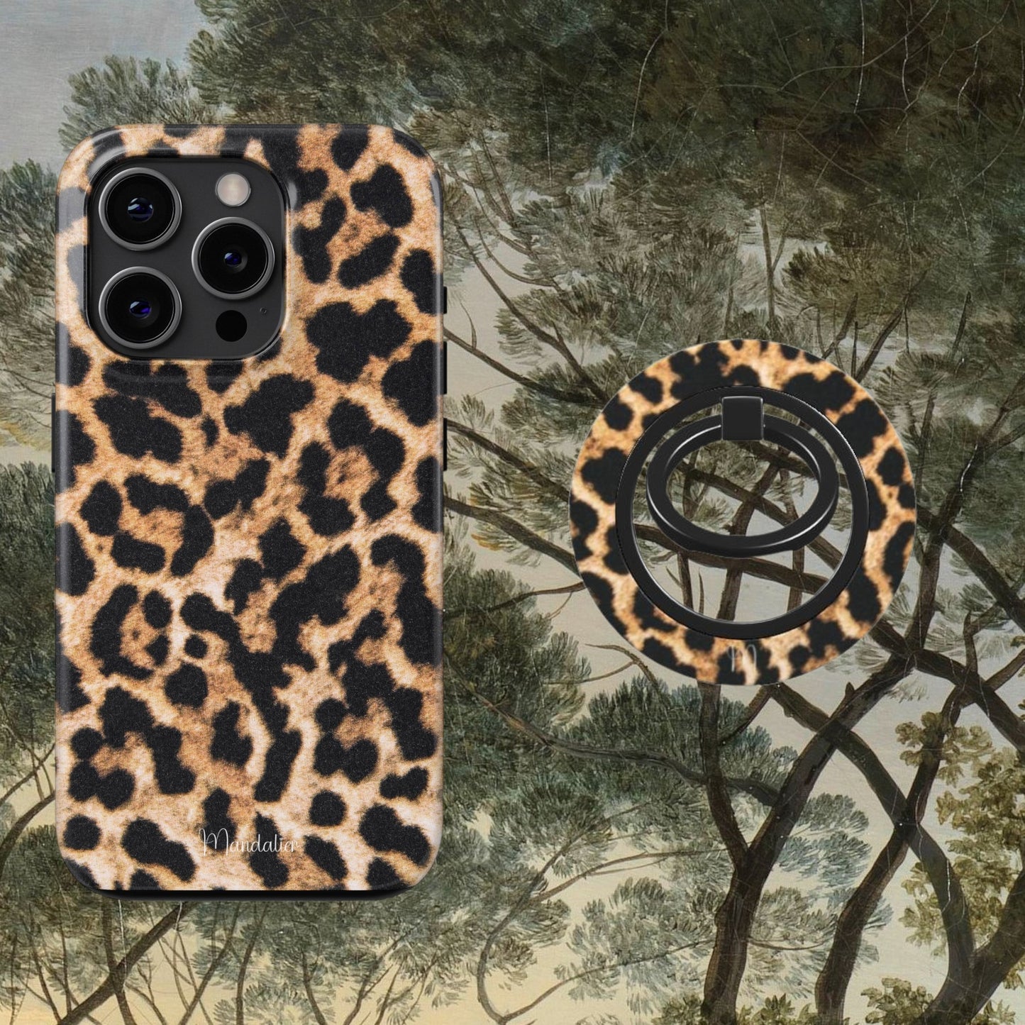 Ring Holder|Leopard Luxe
