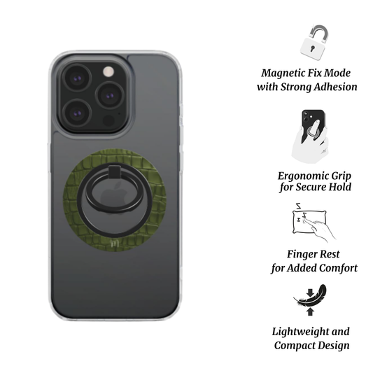 Ring Holder|Croc Luxe