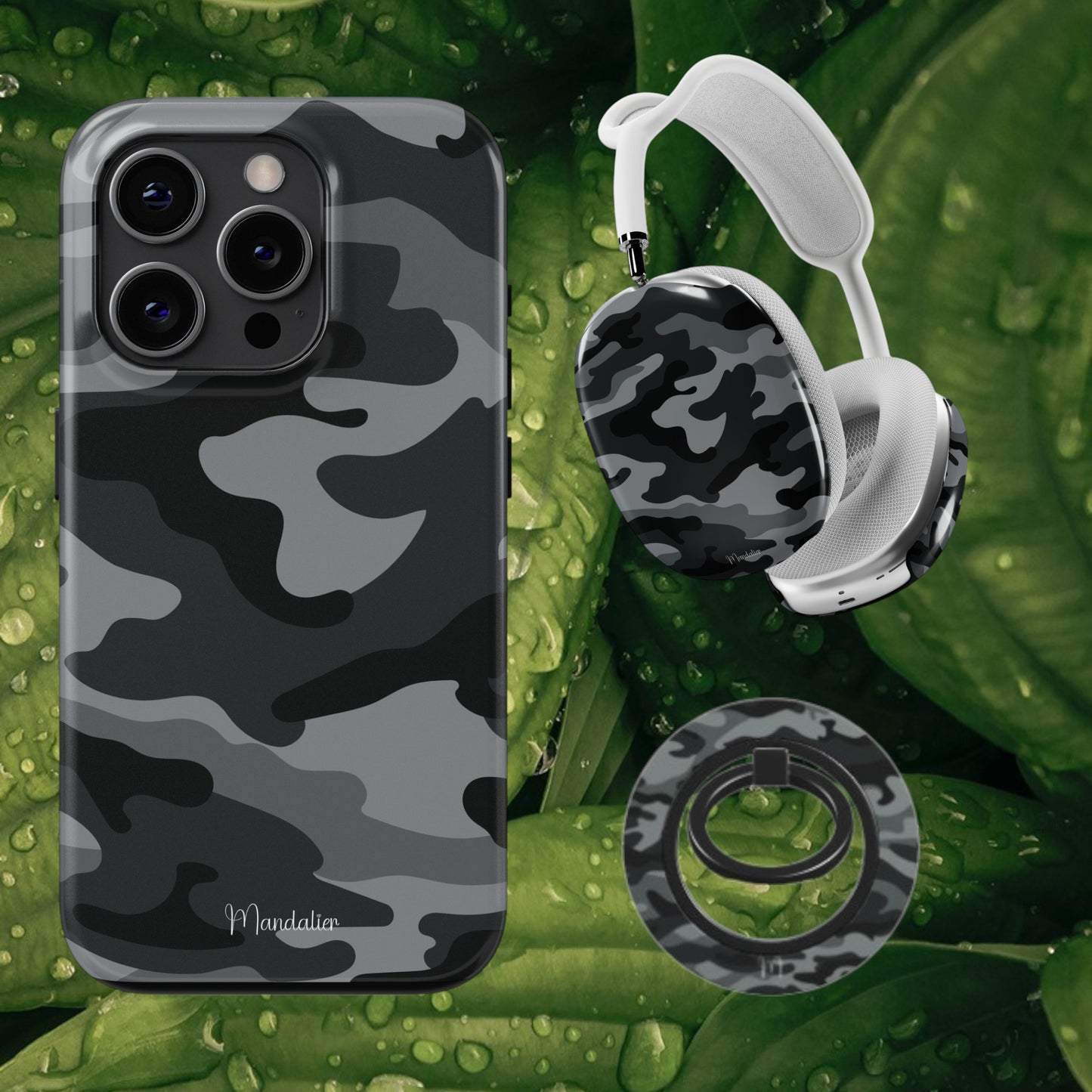 Apple AirPods Max Tough Case|Midnight Camo