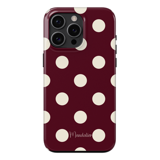 MagSafe Tough Phone Case|Maroon Chic