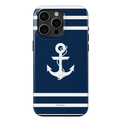 Tough Phone case|Nautical Anchor Lines