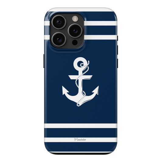 Tough Phone case|Nautical Anchor Lines