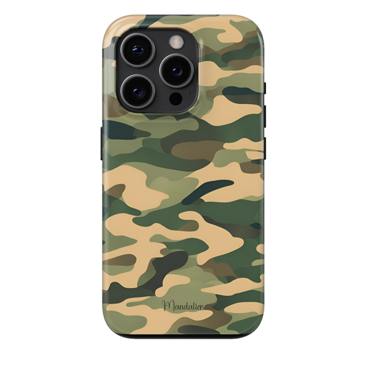 Tough Phone Case | Classic Camo – Durable camo-patterned phone case with shock-resistant protection.