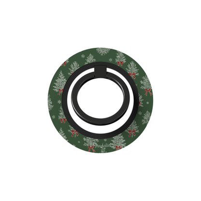 Festive Whimsy Ring Holder by Mandalier — colorful holiday phone accessory with vibrant festive design from the Classic Christmas Collection.