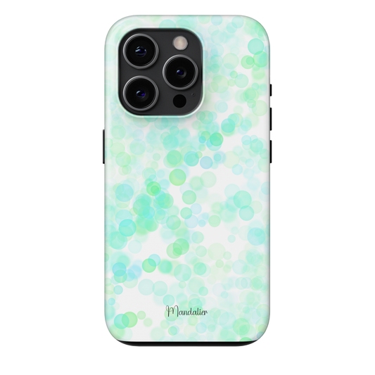 Tough Phone Case|Green Bubble Burst