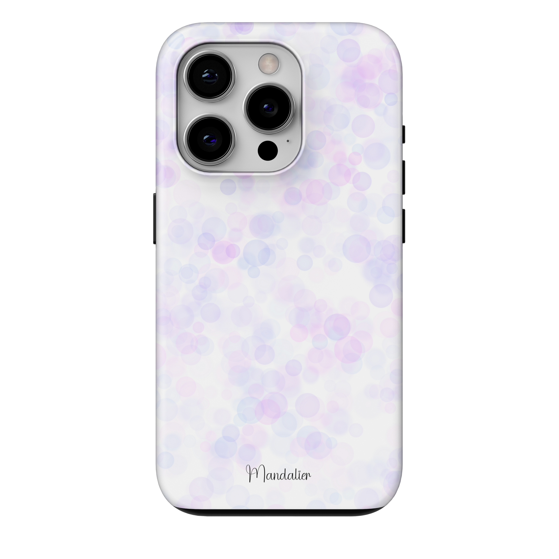 Tough Phone Case | Purple Bubbles Burst – Durable case with a vibrant bubble design for ultimate protection