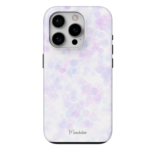 Tough Phone Case | Purple Bubbles Burst – Durable case with a vibrant bubble design for ultimate protection