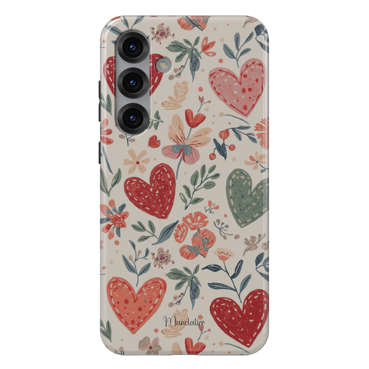 Tough Phone Case|Hearts in Bloom