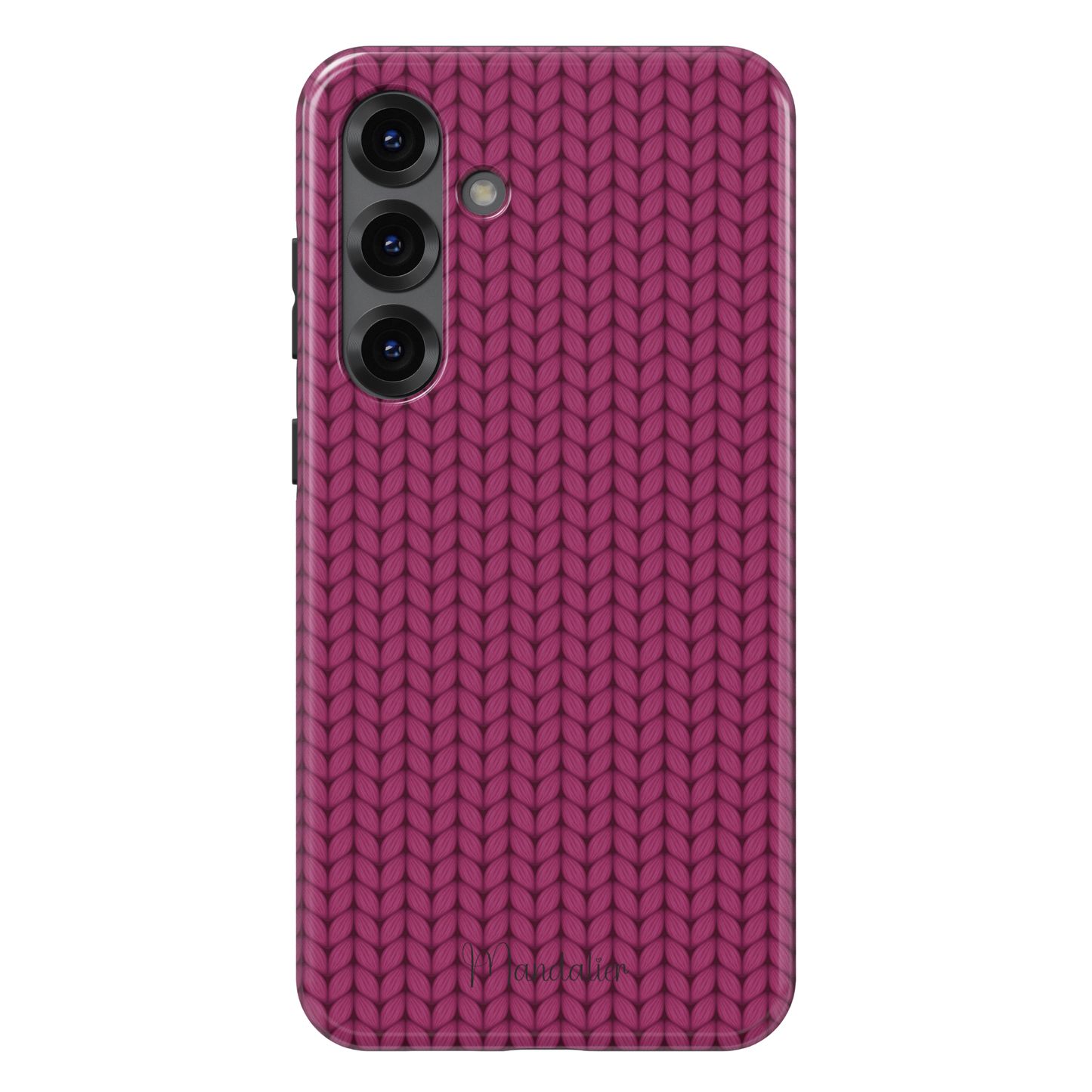 Tough Phone Case|Berry Knit