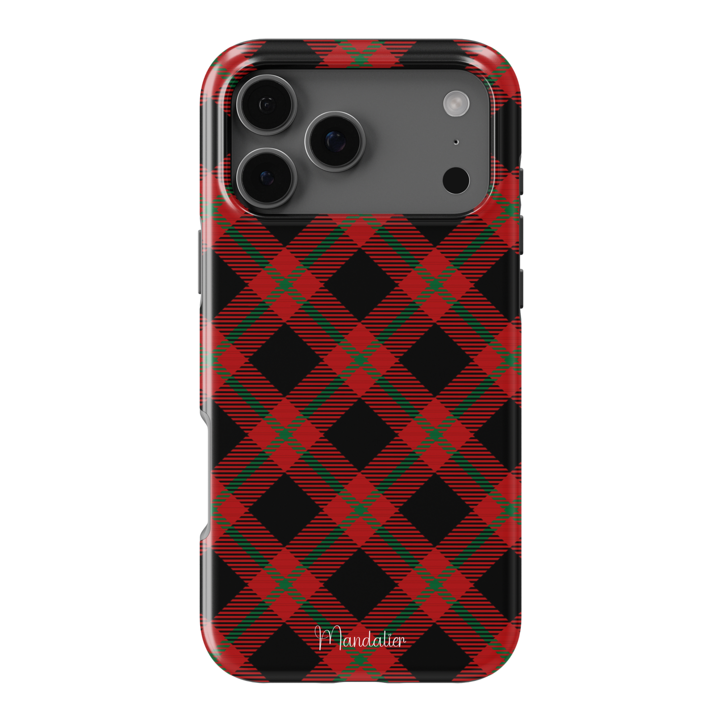 MagSafe Tough Phone Case|Crimson Check