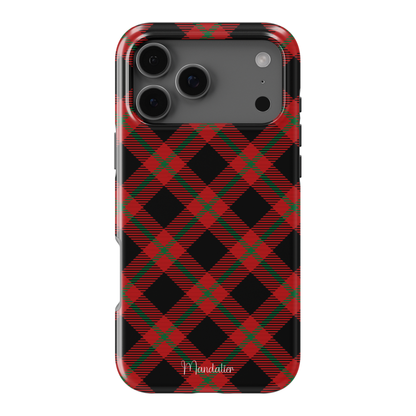 MagSafe Tough Phone Case|Crimson Check