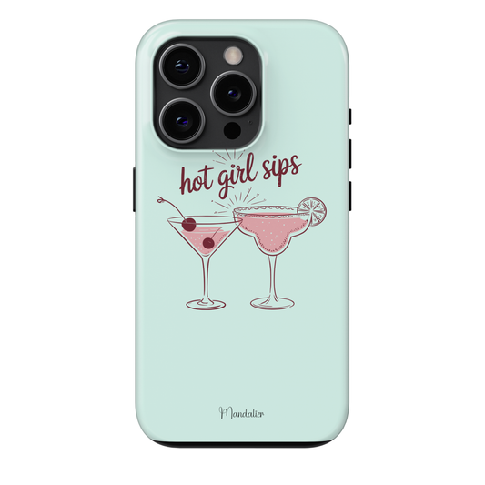Tough Phone Case|Hot Girl Sips