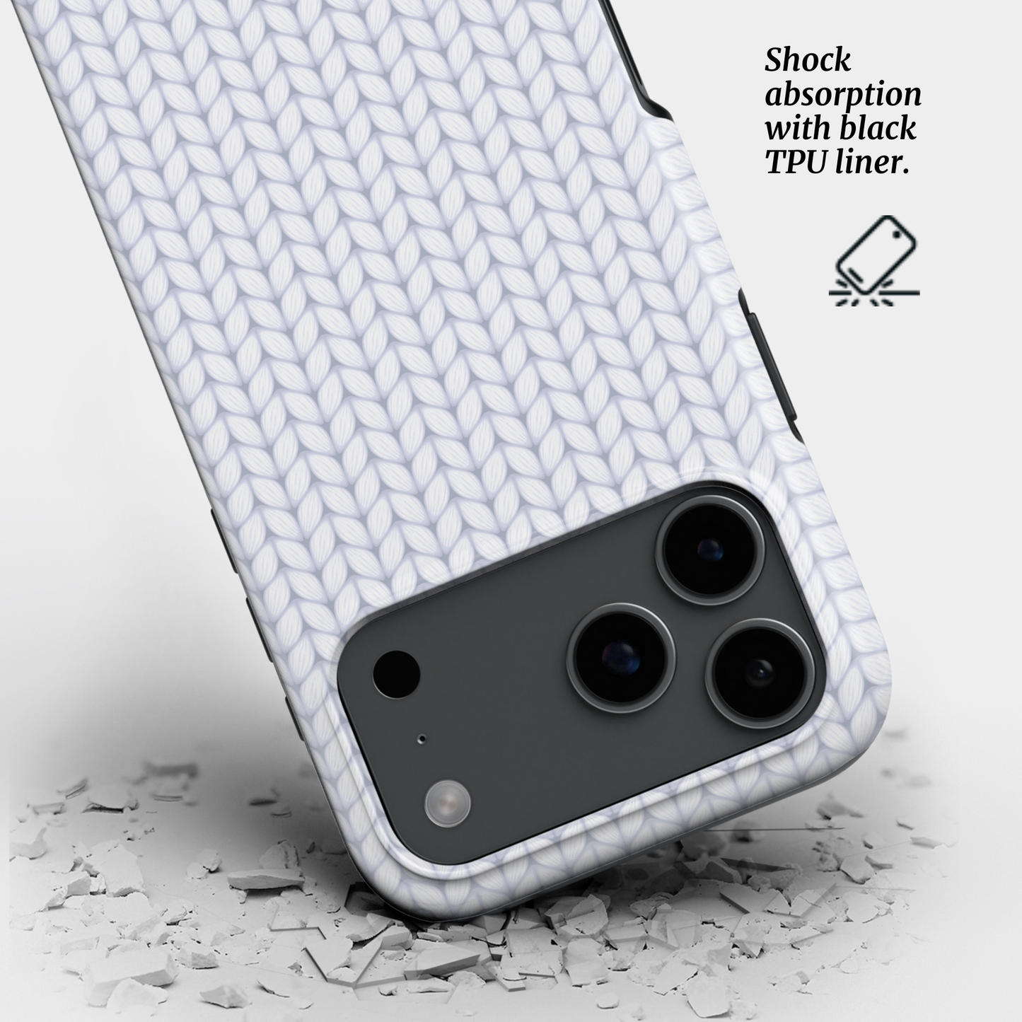 Tough Phone Case|Frosted Knit